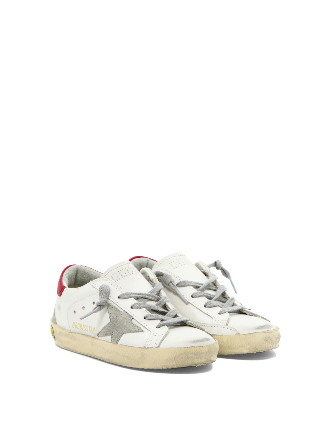 GOLDEN GOOSE KIDS White Super-Star sneakers